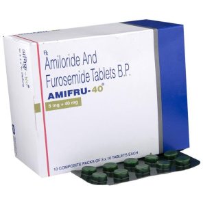 Furosemide (40mg) + Amiloride (5mg)