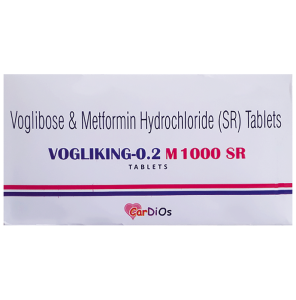 Metformin (1000mg) + Voglibose (0.2mg)