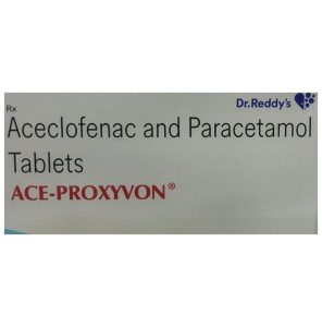 Aceclofenac (100mg) + Paracetamol (325mg)