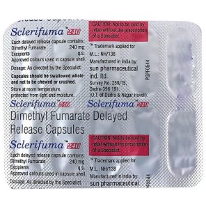 Dimethyl fumarate (240mg)