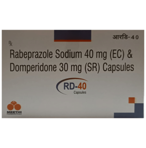 Domperidone (30mg) + Rabeprazole (40mg)