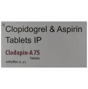 Aspirin (75mg) + Clopidogrel (75mg)