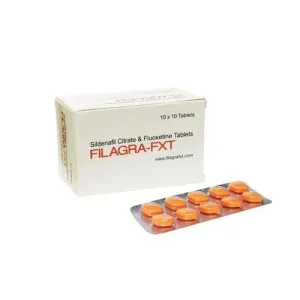 Sildenafil citrate 100 mg + fluoxetine 60 mg  