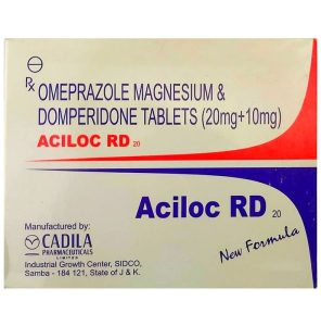 Domperidone (10mg) + Omeprazole (20mg)