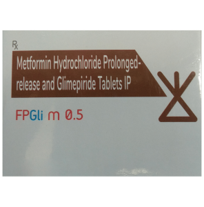 Glimepiride (0.5mg) + Metformin (500mg)