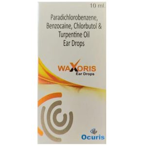 Benzocaine (2.7% w/v) + Chlorbutol (5% w/v) + Paradichlorobenzene (2% w/v) + Turpentine Oil (15% v/v)