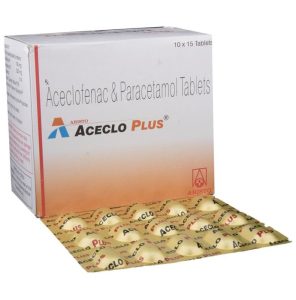 Aceclofenac (100mg) + Paracetamol (325mg)