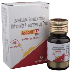 Ambroxol (7.5mg/ml) + Levosalbutamol (0.25mg/ml) + Guaifenesin (12.5mg/ml)