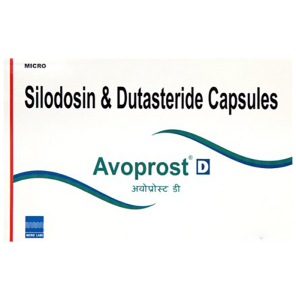 Silodosin (8mg) + Dutasteride (0.5mg)
