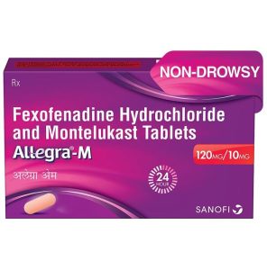 Montelukast (10mg) + Fexofenadine (120mg)