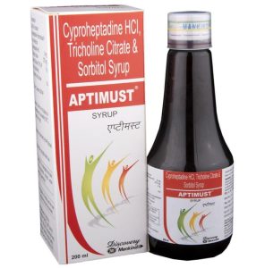 Cyproheptadine (2mg/5ml) + Tricholine Citrate (275mg/5ml) + Sorbitol (2gm/5ml)